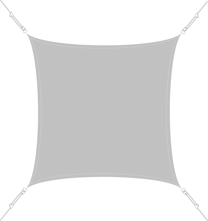 Voile d'ombrage Triangulaire